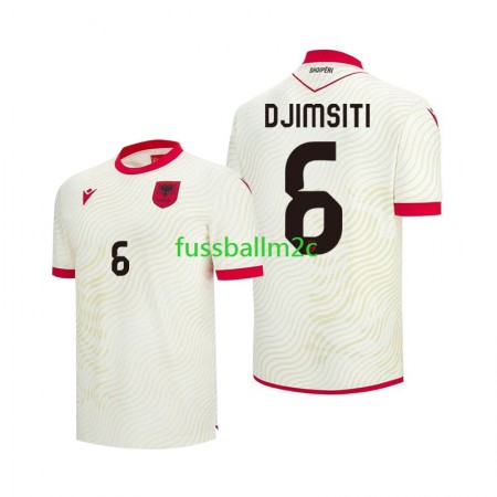 Fußballtrikots Albania Berat Djimsiti 6 Auswärts Trikotsatz WM 2026 Fußballtrikots Albania Berat Djimsiti 6 Auswärts Trikotsatz WM 2026